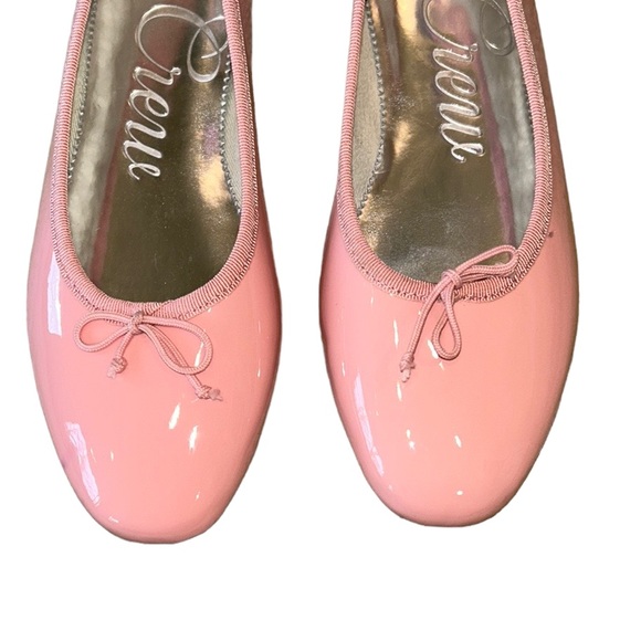 NEW J. Crew Zoe Romance Pink Patent Leather Ballet Flats - 7 - Picture 6 of 15